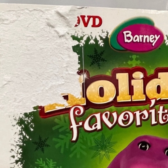 Barney Purple Dinosaur Holiday Favorites 3 DVD Gift Set 2011 EUC Christmas Fun - Picture 9 of 10